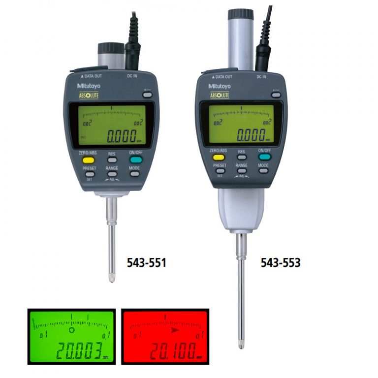 Relógio Comparador Digital IDH , IDF Mitutoyo Mede